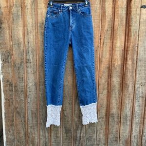 Pacsun Mom dark wash jean